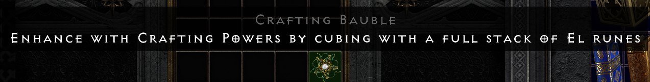 Crafting Bauble