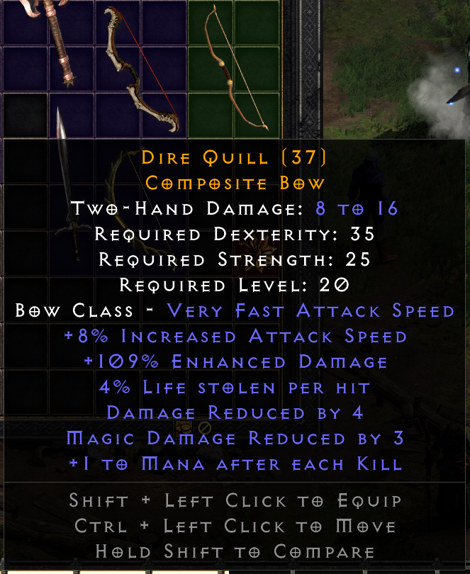 Crafting Example Fomenter's Bow