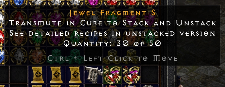 Jewel Fragment Stack